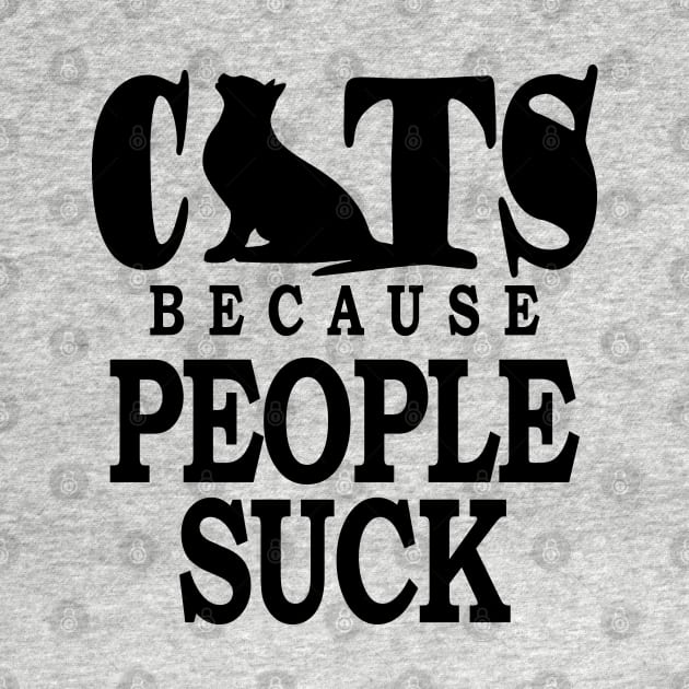 Cats Because People Suck by Etopix